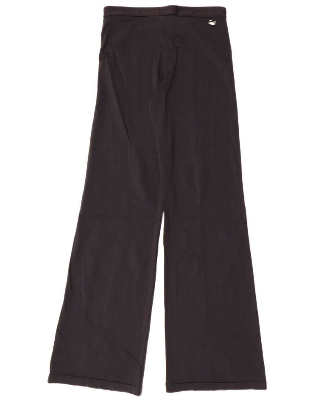 Женские спортивные брюки Adidas Wide Leg UK 14, средний черный, полиамид