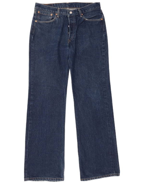 Мужские джинсы Levi's 527 Bootcut W34 L34 Темно-синие