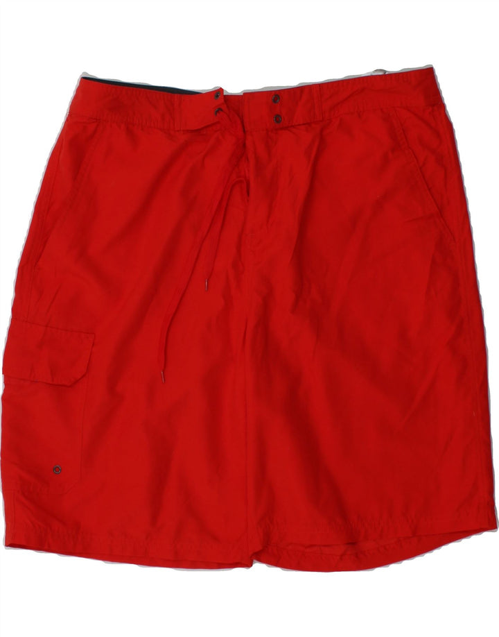 MOUNTAIN WAREHOUSE Mens Swimming Shorts Large  Red Polyester Vintage Mountain Warehouse and Second-Hand Mountain Warehouse from Messina Hembry 