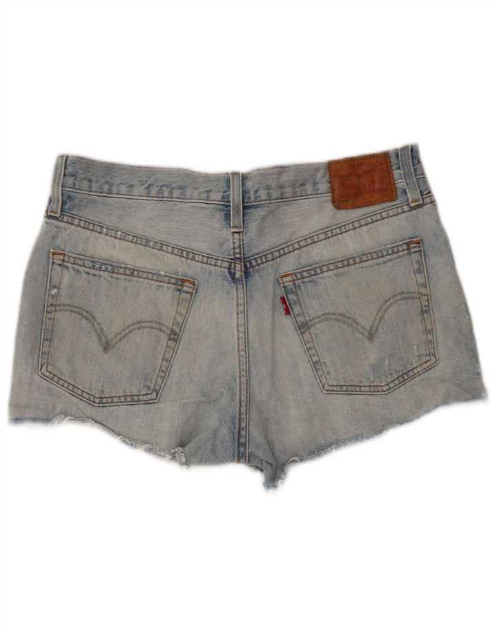 Женские джинсовые шорты Levi's 501 W29, средний синий, хлопок