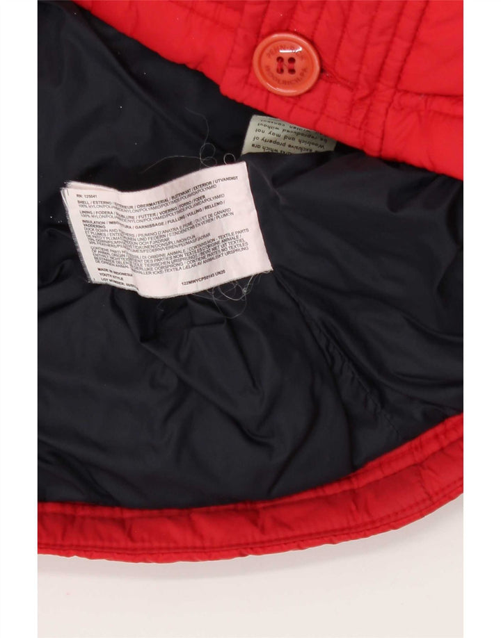 Мужская утепленная куртка Woolrich Penn-Rich с капюшоном UK 38, средний красный нейлон