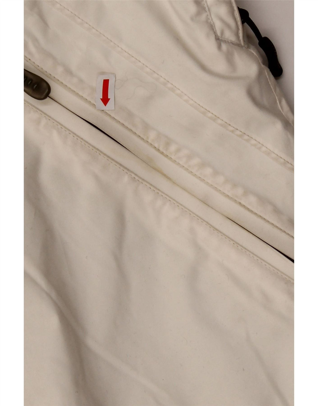 Женская титановая ветровка COLUMBIA UK 16, большая белая с цветными блоками