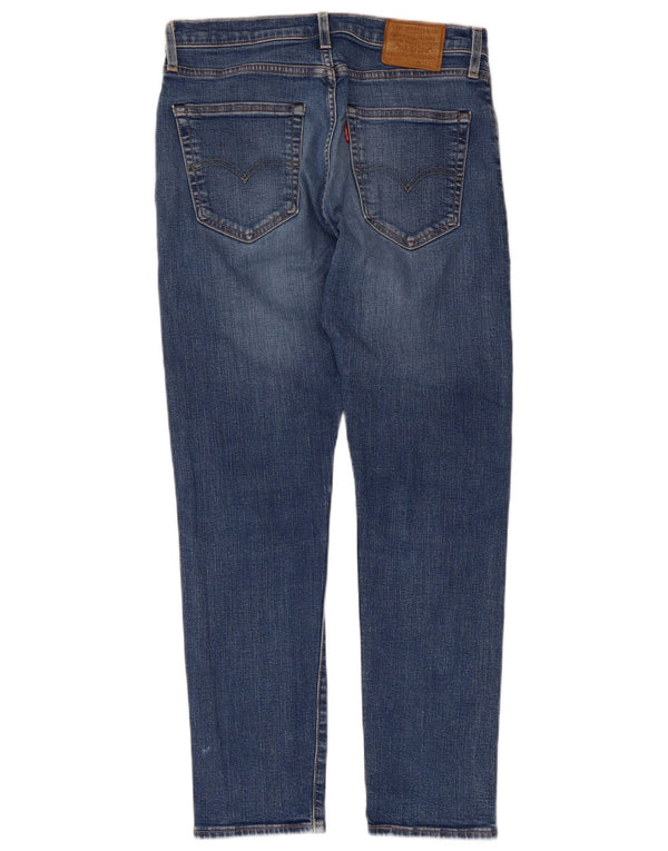 Мужские зауженные зауженные джинсы Levi's 512 W32 L30 синие, хлопок