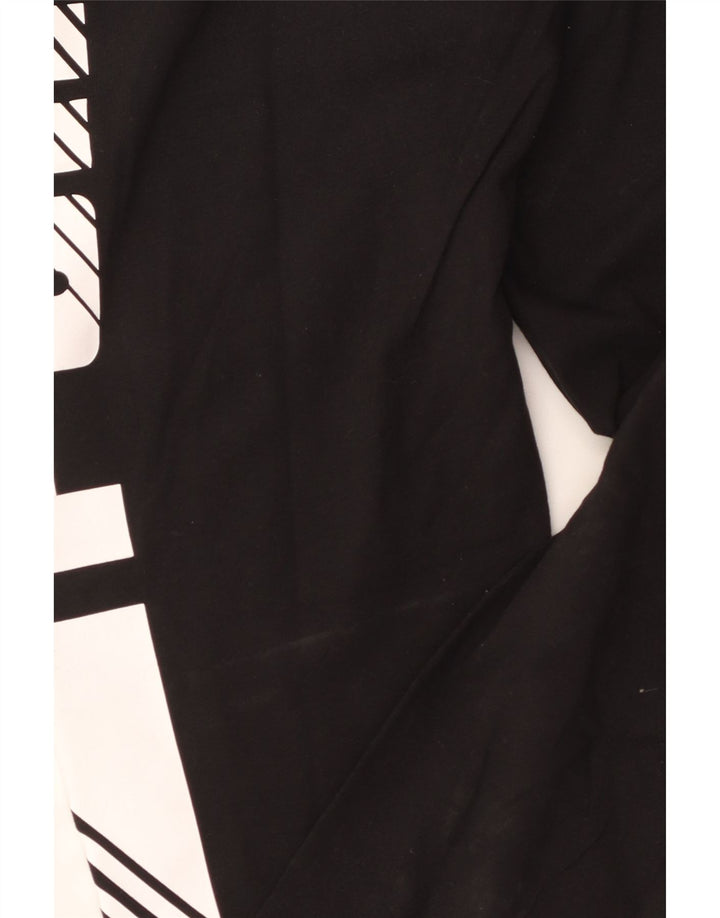 Женские леггинсы с рисунком PUMA UK 10, маленькие, черные