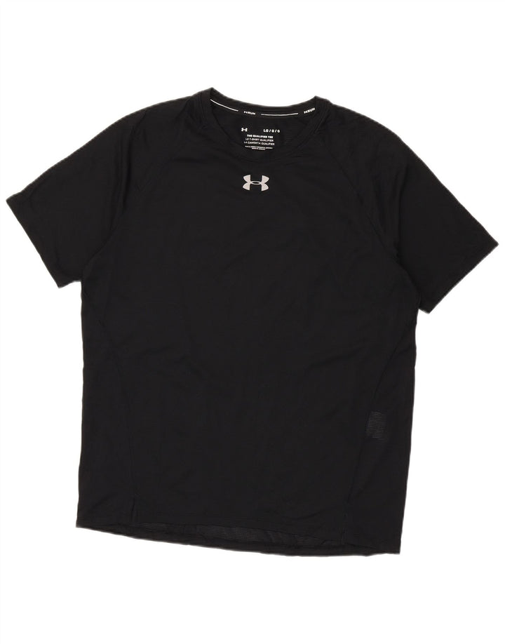 Мужская футболка Under Armour, большой черный полиэстер