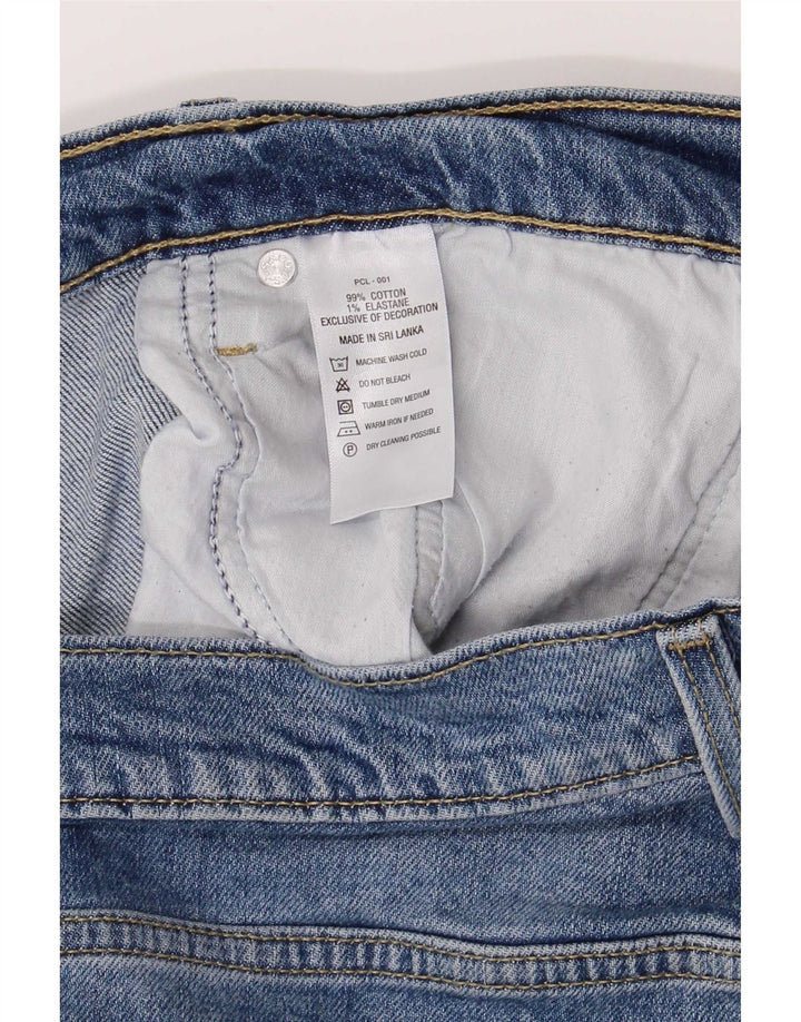 Женские прямые джинсы Levi's W34 L27, синие, хлопок