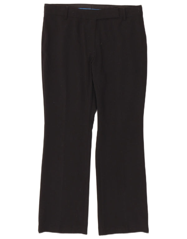Женские повседневные брюки Marks & Spencer Bootcut UK 12 Medium W32 L28, черные