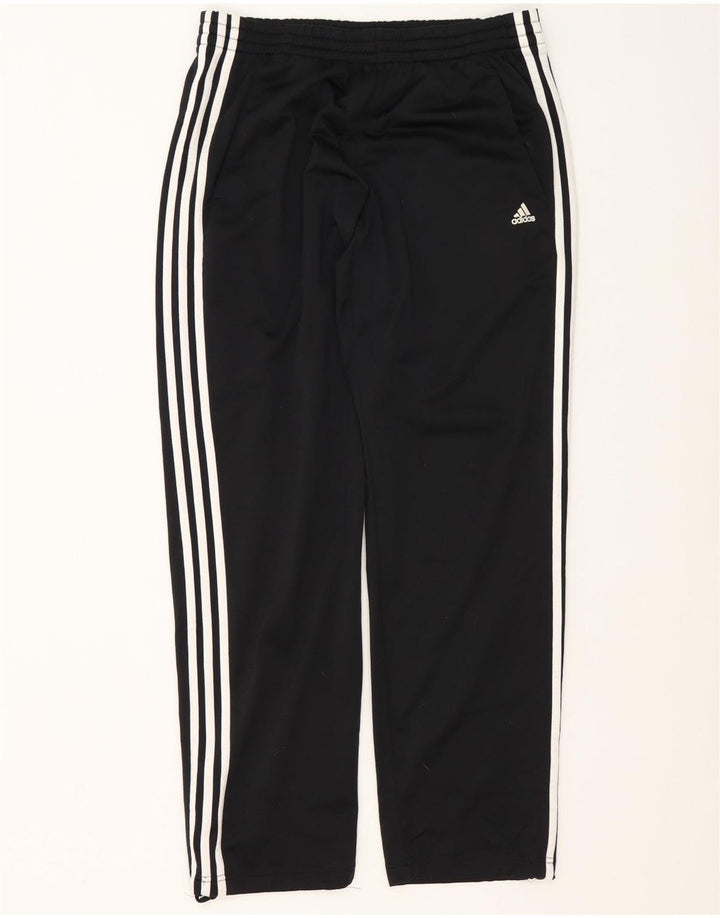 Мужские спортивные брюки Adidas UK 42/44, большой черный полиэстер