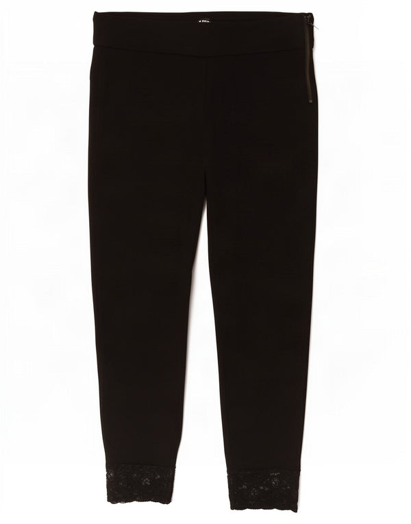 Zara Женские укороченные брюки-леггинсы Trafaluc Medium W28 L25 Черные