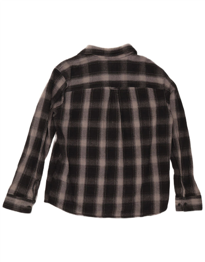 Мужская фланелевая рубашка JACK & JONES XL, черная клетка, хлопок