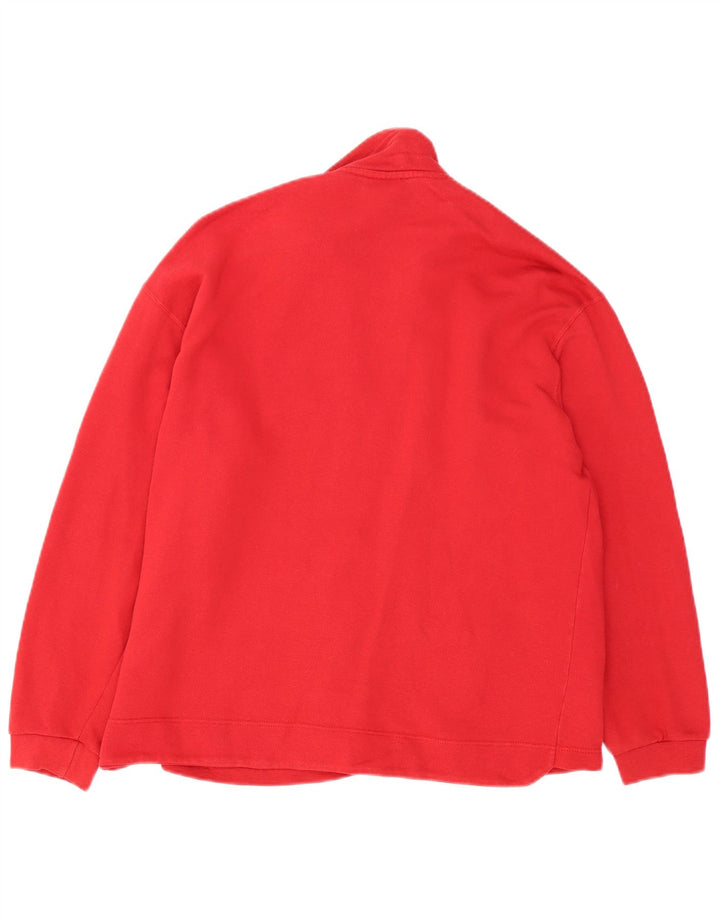 Мужской спортивный костюм Asics с графическим рисунком, верхняя куртка, средний красный хлопок, хлопок