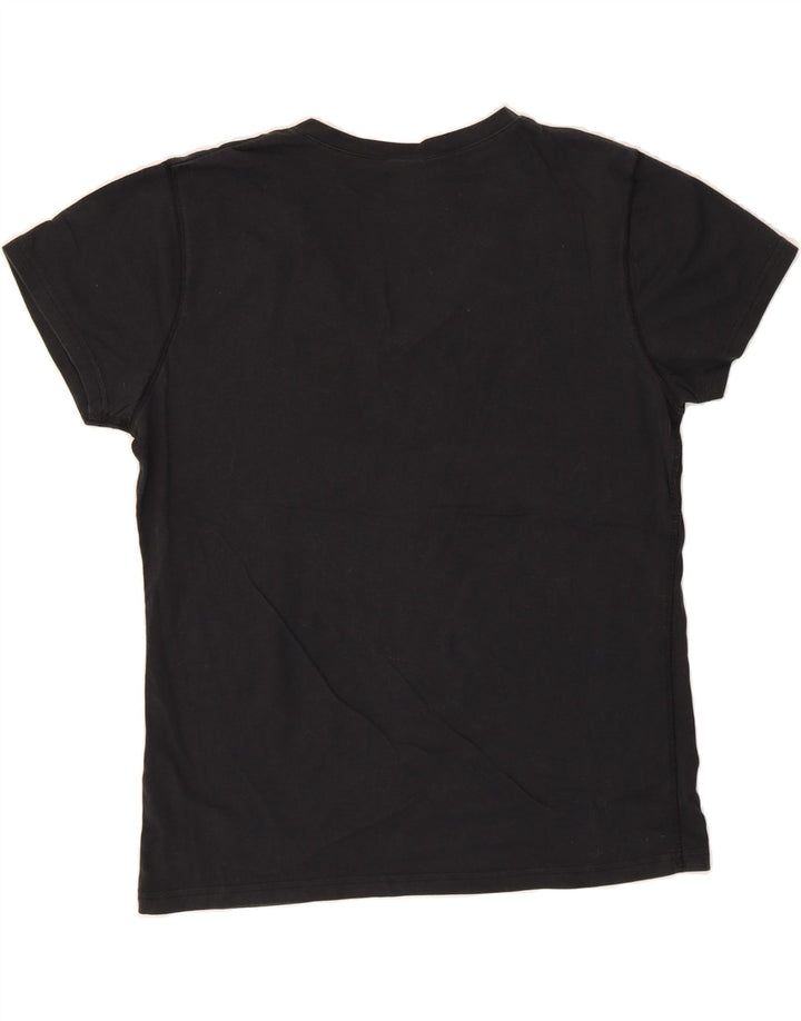 NIKE Womens T-Shirt Top US 12/14 Large Black Cotton Vintage Nike and Second-Hand Nike from Messina Hembry 
