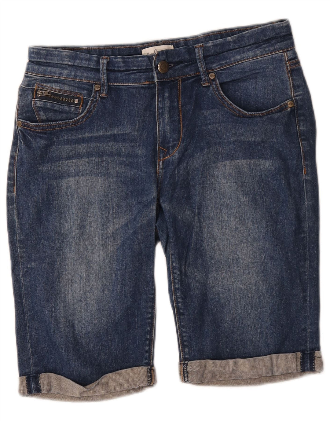 Женские джинсовые шорты Lee Cooper US 10, большие, W30, синие, хлопок