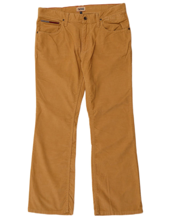 Мужские вельветовые брюки Tommy Hilfiger W34 L30, бежевый хлопок