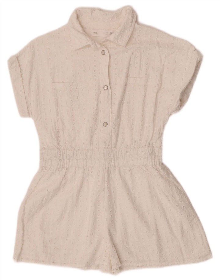 Комбинезон Zara для девочек 9-10 лет, белый