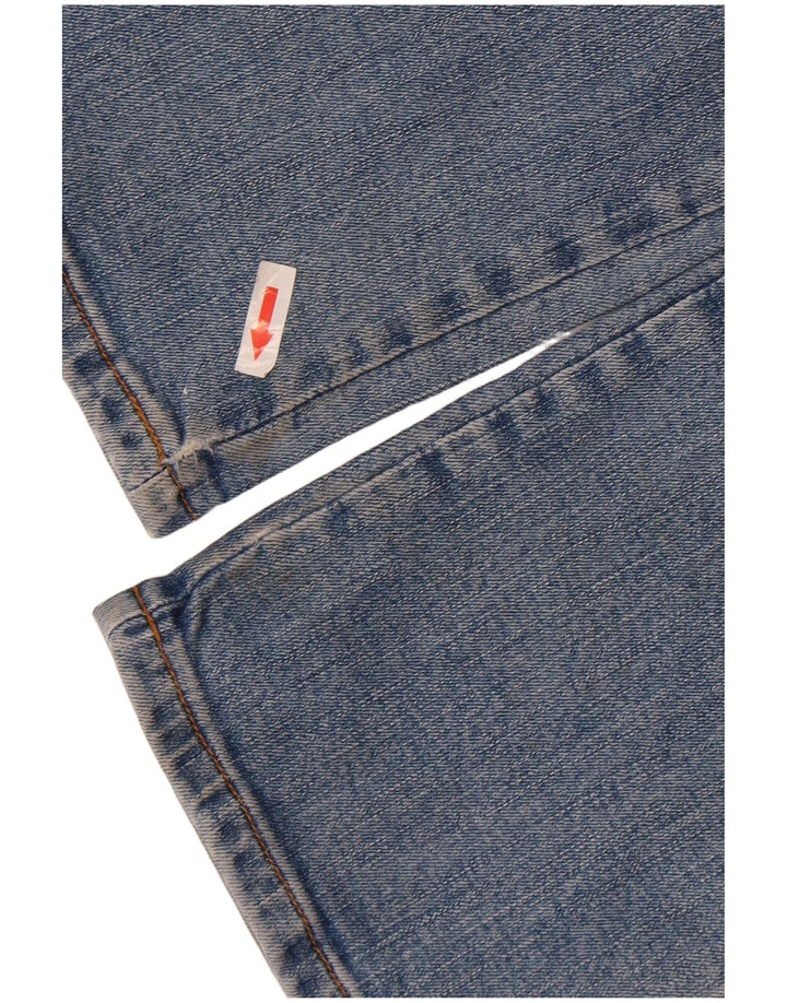 Женские прямые джинсы Wrangler США 10, средние W28 L28, синие, хлопок
