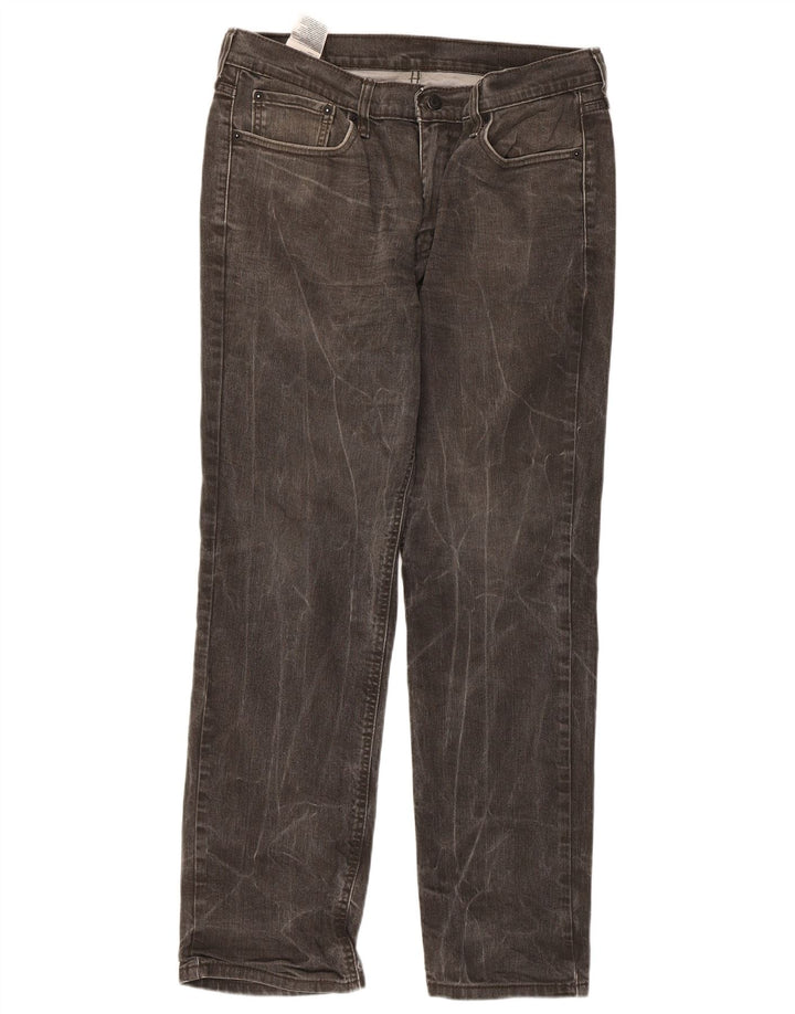 Мужские прямые джинсы Levi's 541 W33 L32 серые, хлопок