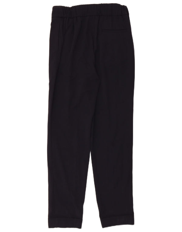 Женские повседневные брюки Marks & Spencer UK 10 Small W30 L30 Темно-синие