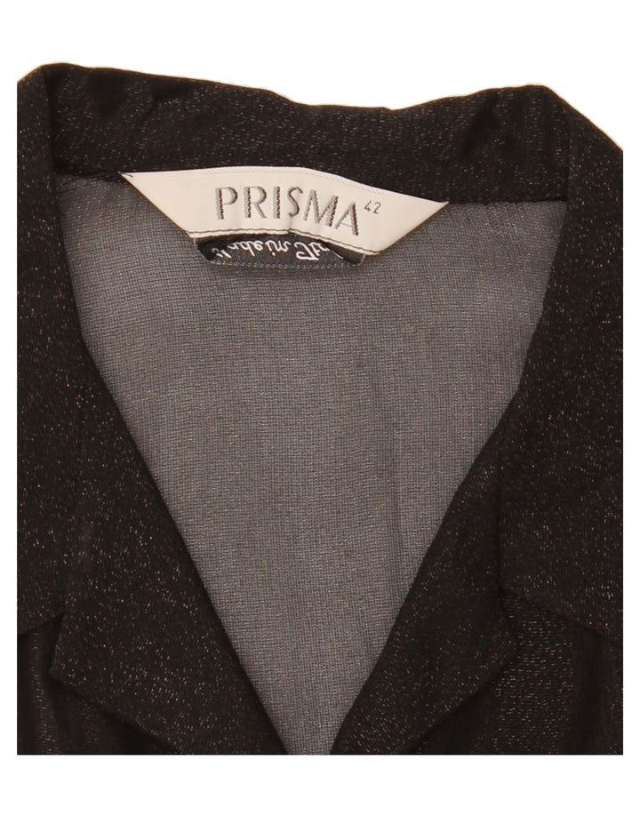 PRISMA Womens See Through Shirt Blouse EU 42 Large Black Vintage Prisma and Second-Hand Prisma from Messina Hembry 