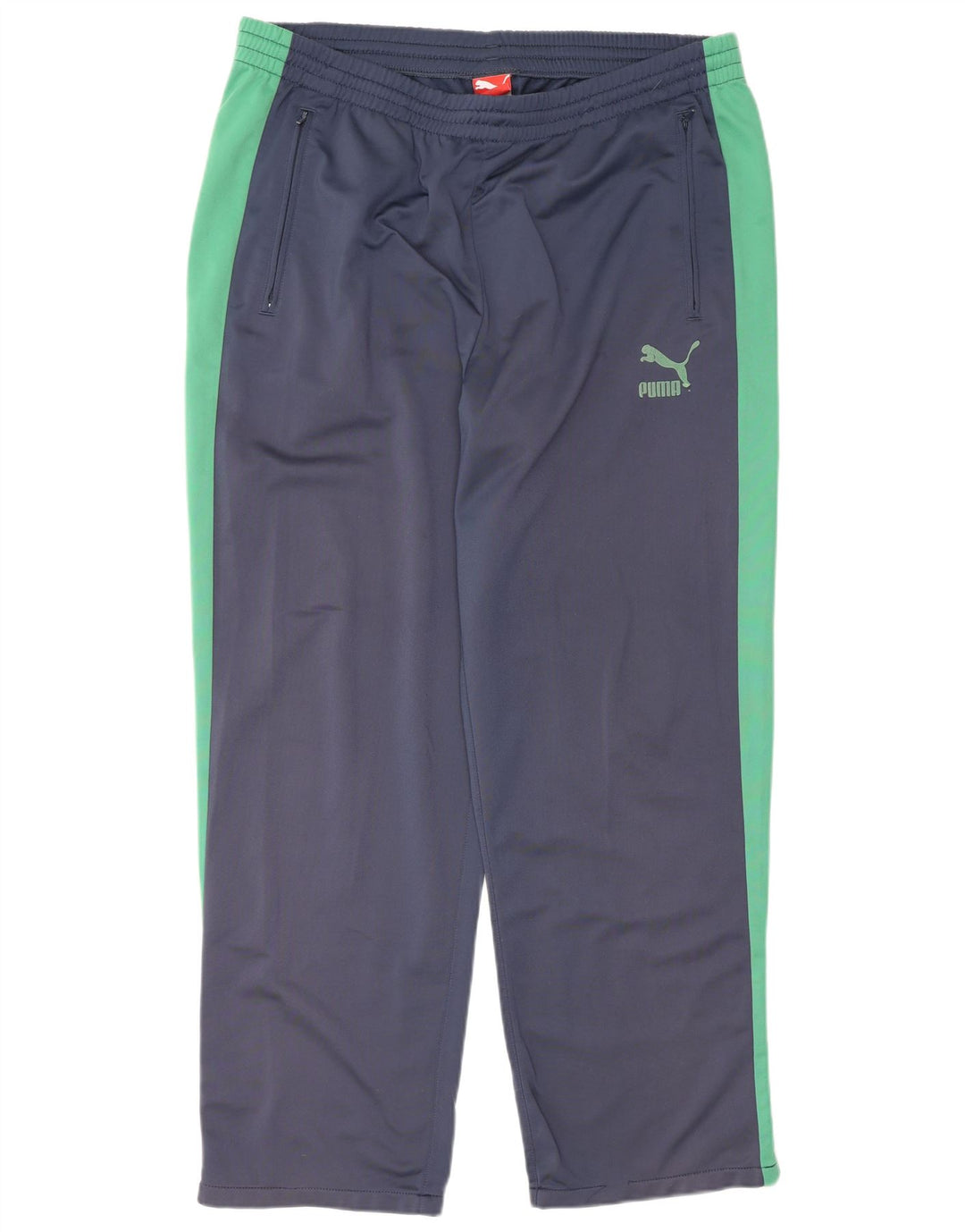 Мужские спортивные брюки Puma XL темно-синие с цветными блоками