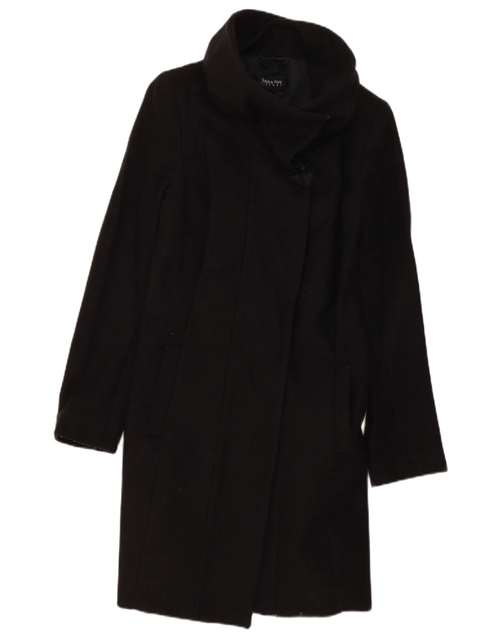 Patrizia Pepe Женское пальто IT 42 Medium Black Wool