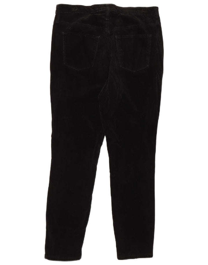 MOSSIMO Женские повседневные узкие брюки с высокой талией США 12, большие W31 L29, черные