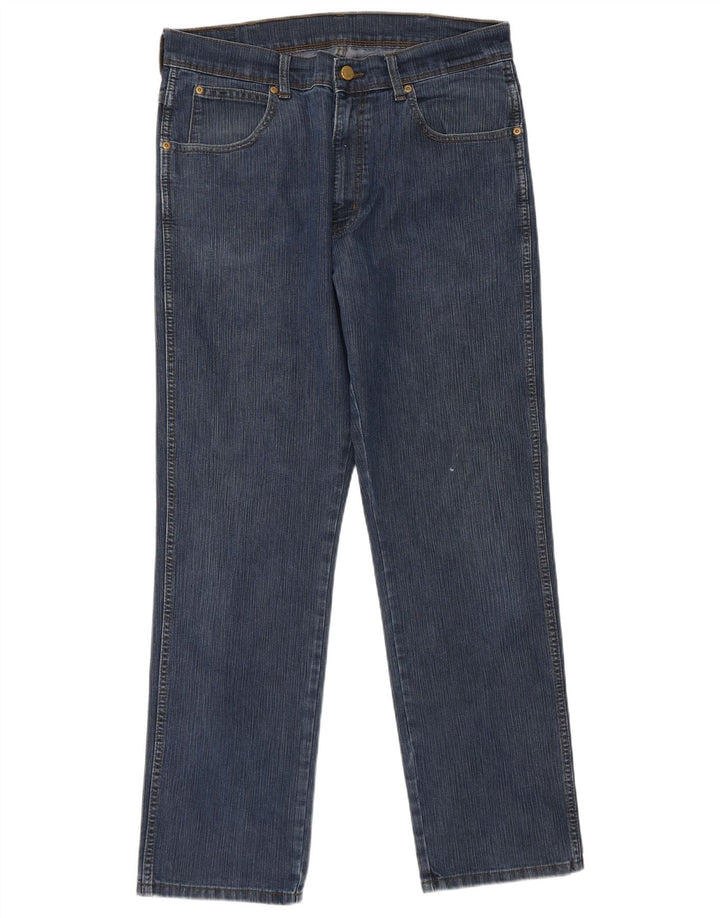 Джинсы мужские прямые Wrangler W32 L30 синие