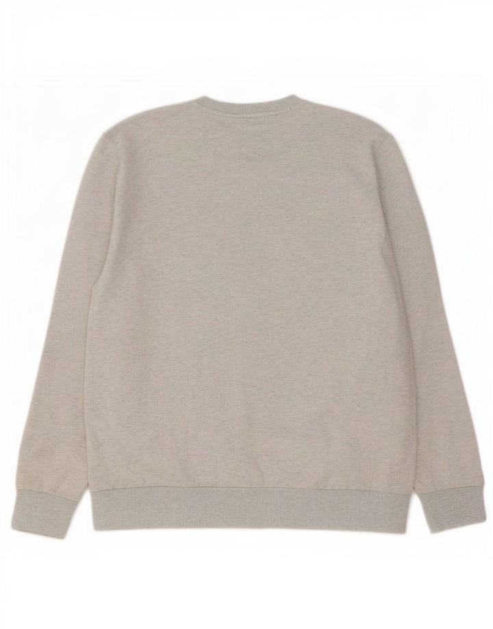 Мужской свитшот с рисунком Jack & Jones, XL, серый хлопок с крапинками