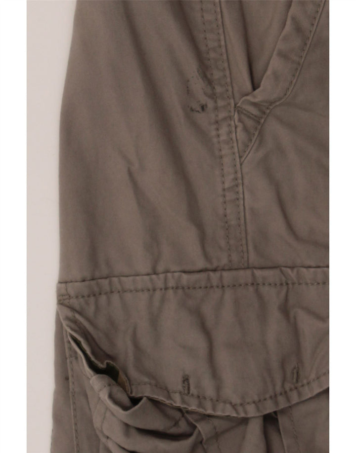 JACK & JONES Mens Comfort Fit Cargo Shorts Medium W36 Grey Cotton Vintage Jack & Jones and Second-Hand Jack & Jones from Messina Hembry 