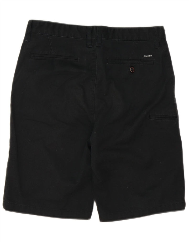 BILLABONG Mens Cargo Shorts W29 Small  Black Polyester Vintage Billabong and Second-Hand Billabong from Messina Hembry 