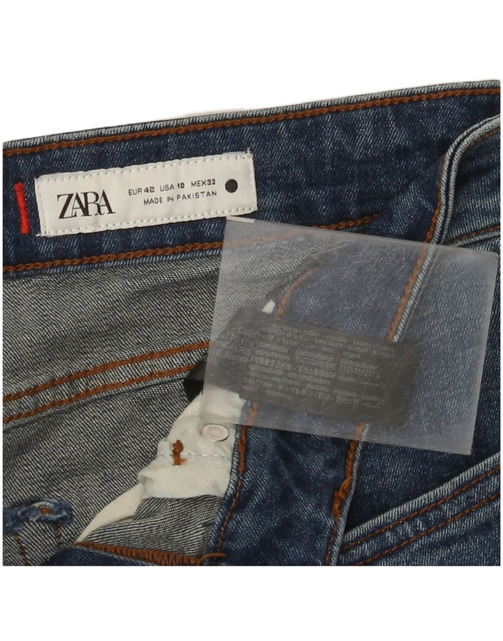 Женские джинсы Bootcut Zara EU 42, большие, W32 L29, синие, хлопок