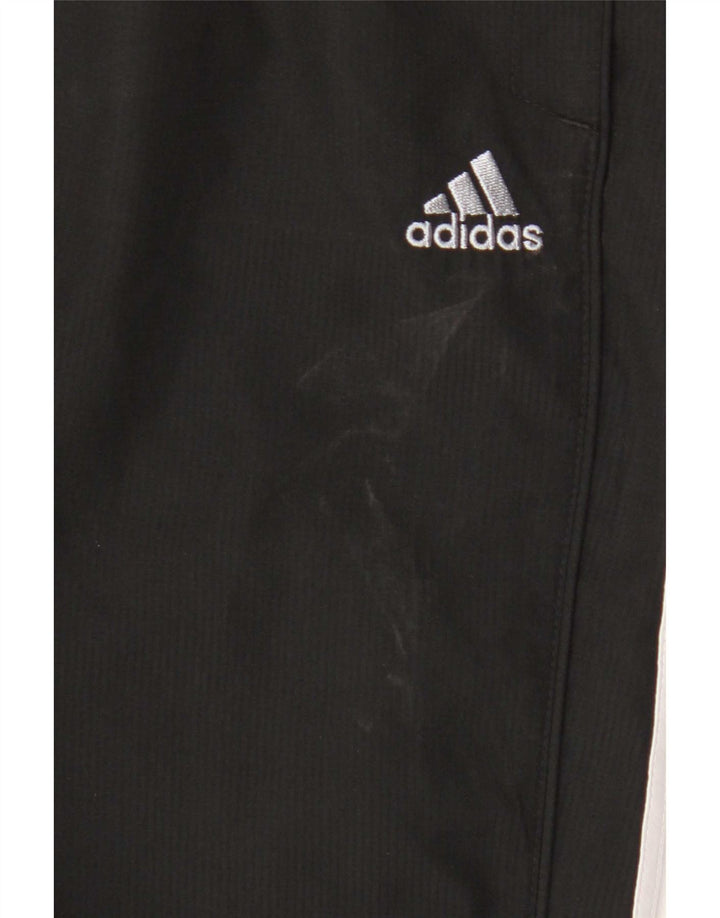 Мужские спортивные шорты-бермуды Adidas Climalite, средний черный полиэстер