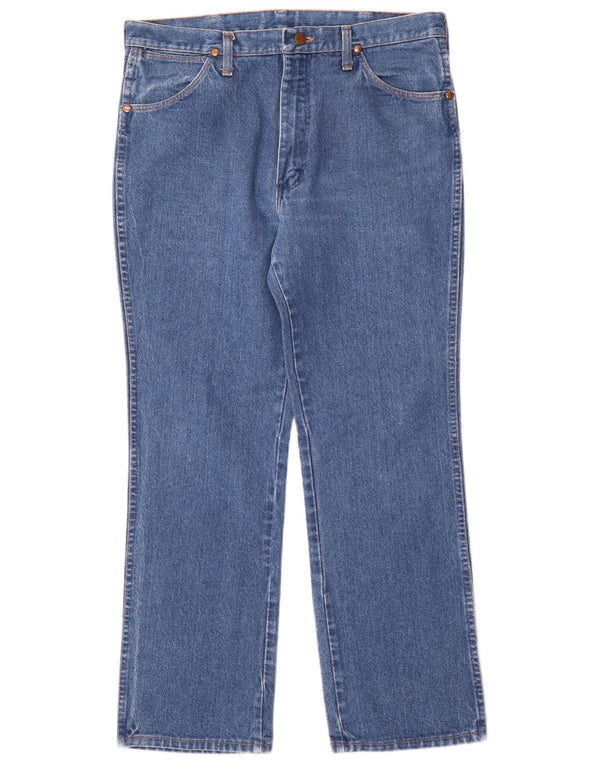 Джинсы мужские узкие Wrangler W36 L29 синие