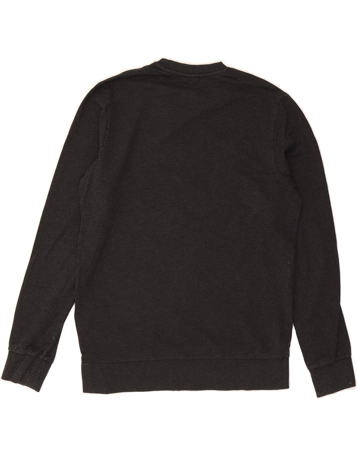 JACK & JONES Mens Graphic Sweatshirt Jumper Medium Grey Cotton Vintage Jack & Jones and Second-Hand Jack & Jones from Messina Hembry 