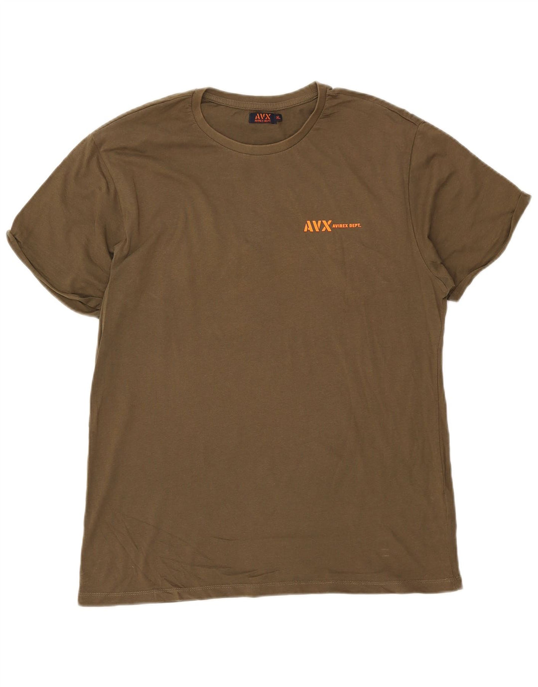 Мужская футболка Avirex Top XL, зеленый хлопок