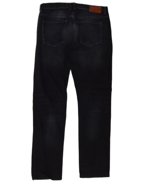 Мужские прямые джинсы Massimo Dutti EU 42, большие W32 L32, темно-синие
