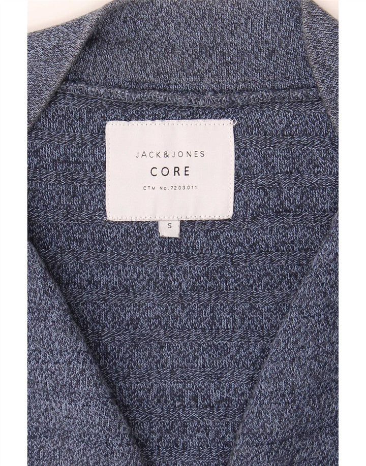 Мужской кардиган Jack & Jones, маленький темно-синий в полоску