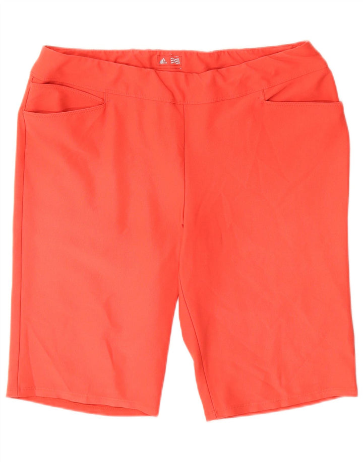 Женские шорты-бермуды Adidas W34, большие розовые, полиэстер