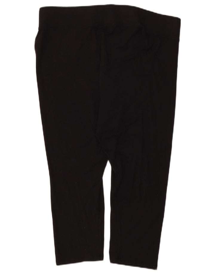 Женские леггинсы Marks & Spencer UK 18 XL, черные, вискоза