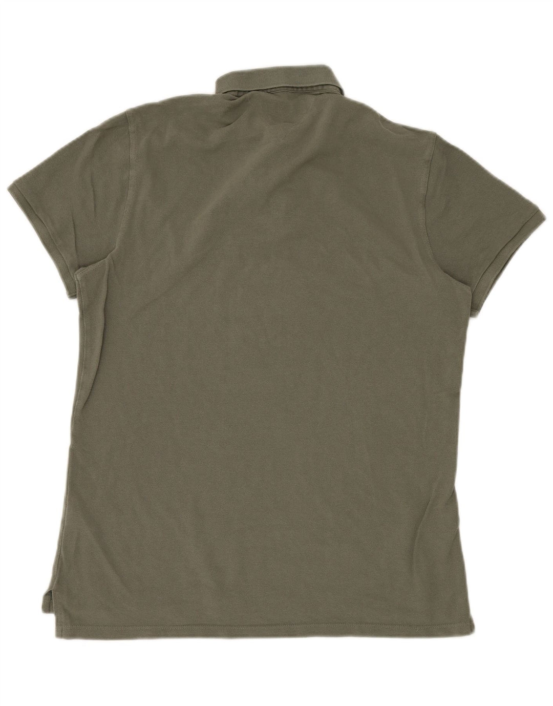 TOMMY HILFIGER Мужская рубашка-поло стандартного кроя XL, цвет хаки, хлопок