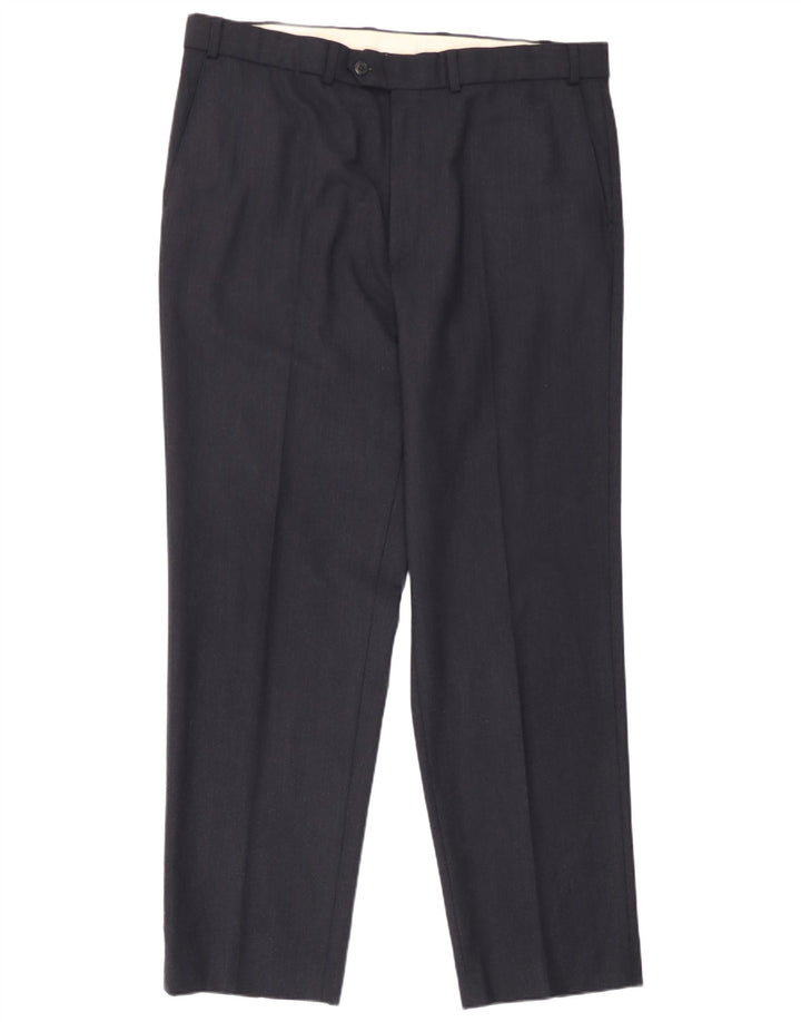 Мужские прямые брюки Marks & Spencer St. Michael W38 L31 темно-синие