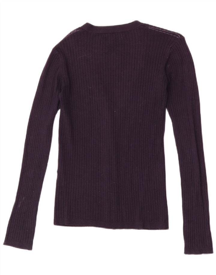 Женский кардиган Zara UK 12, средний фиолетовый