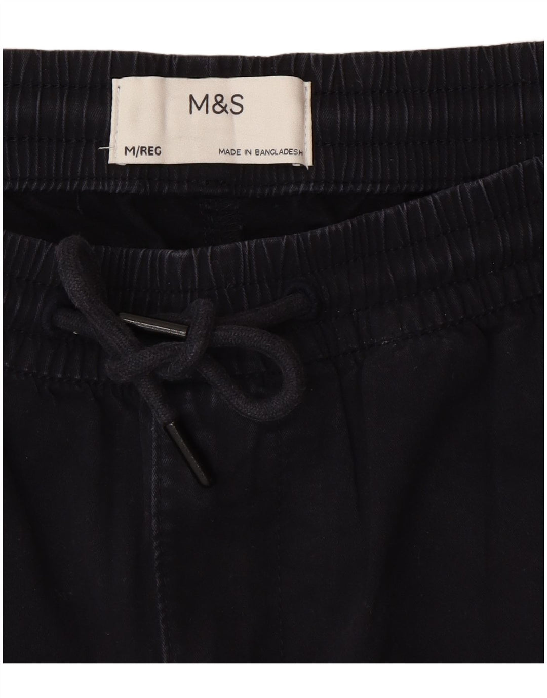 Мужские прямые брюки-чиносы Marks & Spencer средние W32 L29 темно-синие