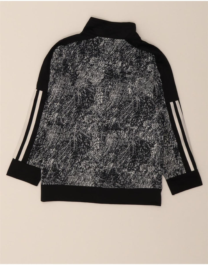 ADIDAS Boys Tracksuit Top Jacket 6-7 Years Grey Polyester Vintage Adidas and Second-Hand Adidas from Messina Hembry 