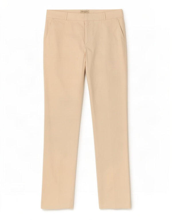 Massimo Dutti Женские прямые костюмные брюки EU 40 Medium W30 L33 Бежевые