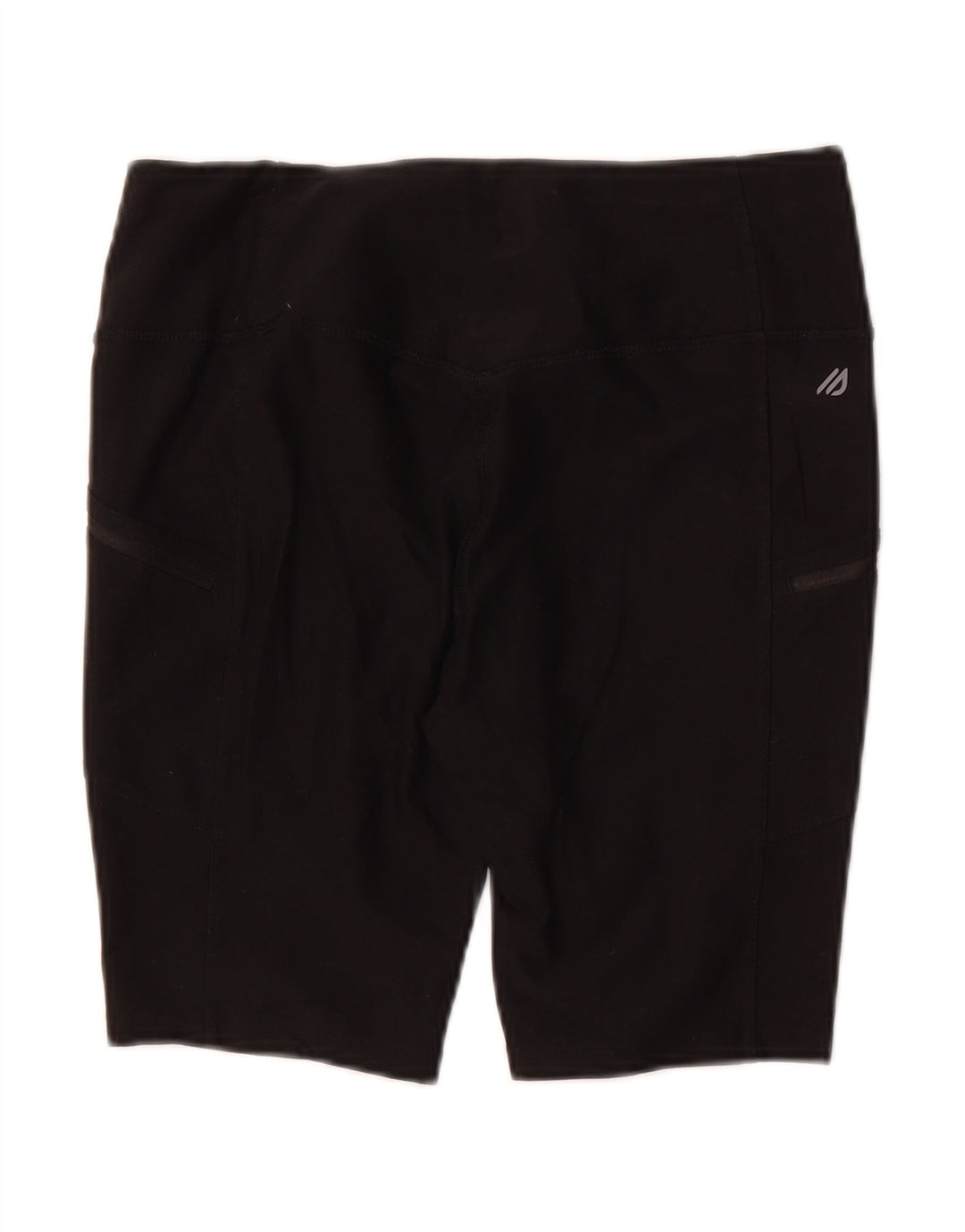 EDDIE BAUER Womens Sport Shorts UK 12 Medium  Black