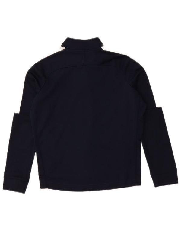 Спортивный костюм Nike для мальчиков Dri Fit, верхняя куртка, 8–9 лет, маленький размер, темно-синий