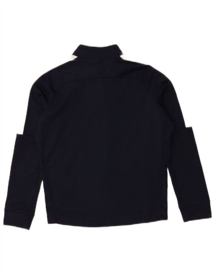 Спортивный костюм Nike для мальчиков Dri Fit, верхняя куртка, 8–9 лет, маленький размер, темно-синий