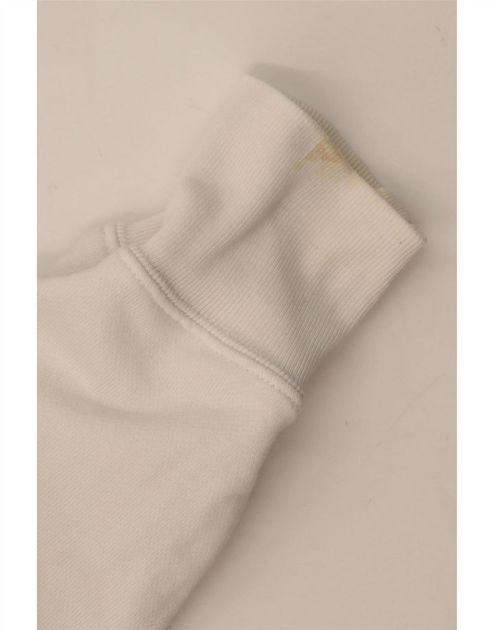 CHAMPION Mens Hoodie Jumper Small White Cotton Vintage Champion and Second-Hand Champion from Messina Hembry 