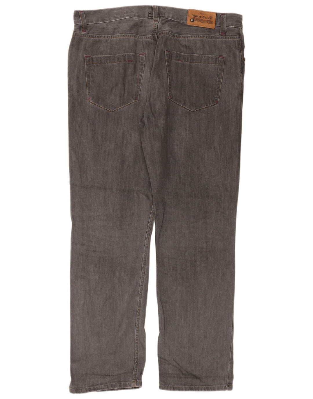 Мужские прямые джинсы White Stuff W38 L32, серые, хлопковые